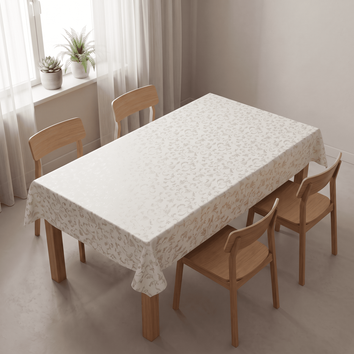 Клеёнка PU Shine, 138 см, 1216, Ирида