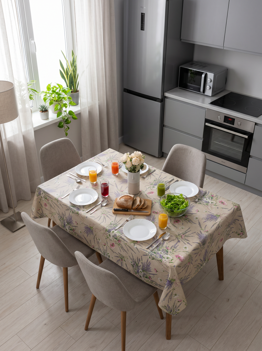 Клеенка Алегра, 137 см, PW195-R825-1-2, Виолета Нео