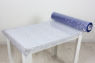 Покрытие д/стола "Table Mat" Камушки транспарент 80 см., TD 142-001																											