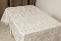 Клеенка Lace Premium 137 см, TJL137MJ-3, беж. с блестками 