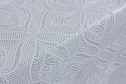 Клеенка Lace Print 137 см, LS079B, бел.