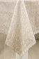 Клеенка Lace Premium 137 см, LT002K, сепия