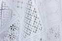 Клеенка Lace Print 137 cм, LSQJ092BY, бел. с серебром