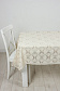 Клеенка Lace Print 137  см, YD-528F, бел